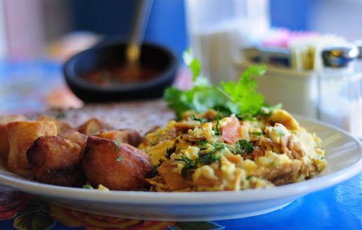 Migas at El Jordan Café