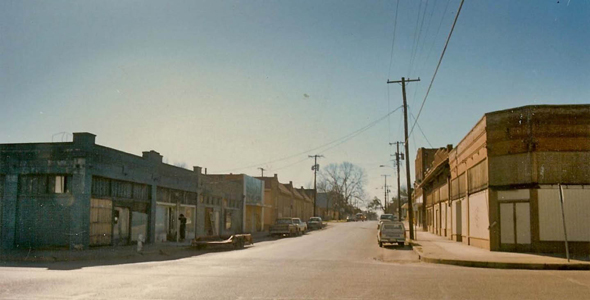 1985 photo of Bishop Arts District
