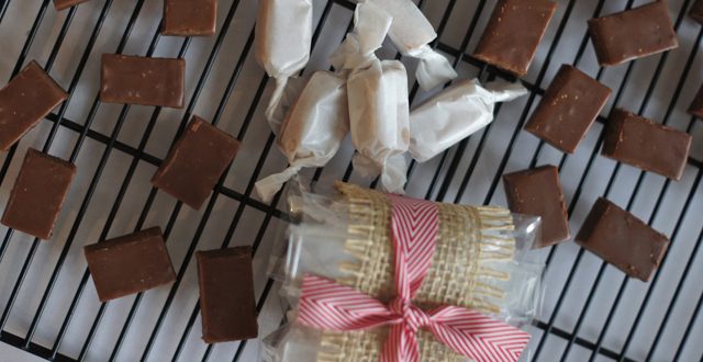 Chocolate caramels: Kristen Massad