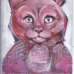 “Pink Pussycat” by Bruce Schieflenbein