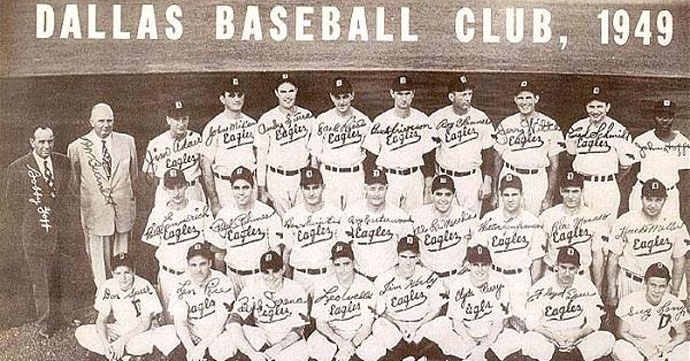 The Texas League team in Dallas went by several names over the years, including the Submarines, the Steers, the Eagles, the Rebels and the Rangers.