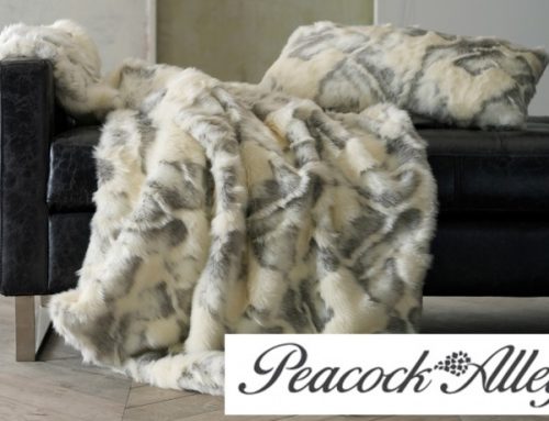Peacock Alley: Beautiful Faux Fur Throw for Your Home