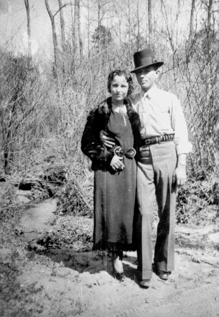 Bonnie Parker and Clyde Barrow grew up in West Dallas and became world-famous outlaws. (photo courtesy of the dallas history and archives division, dallas public library)