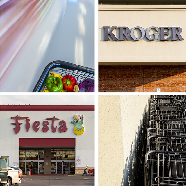 Kroger has eight stores in Dallas, but the one at Wynnewood Village Shopping Center is the only one south of Interstate 30. Fiesta Mart built its store on Jefferson Boulevard in 1993. (Photo by Danny Fulgencio)