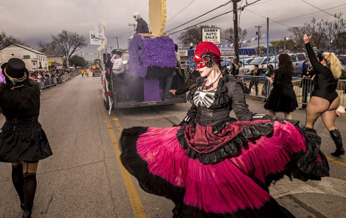 mardi gras drill team