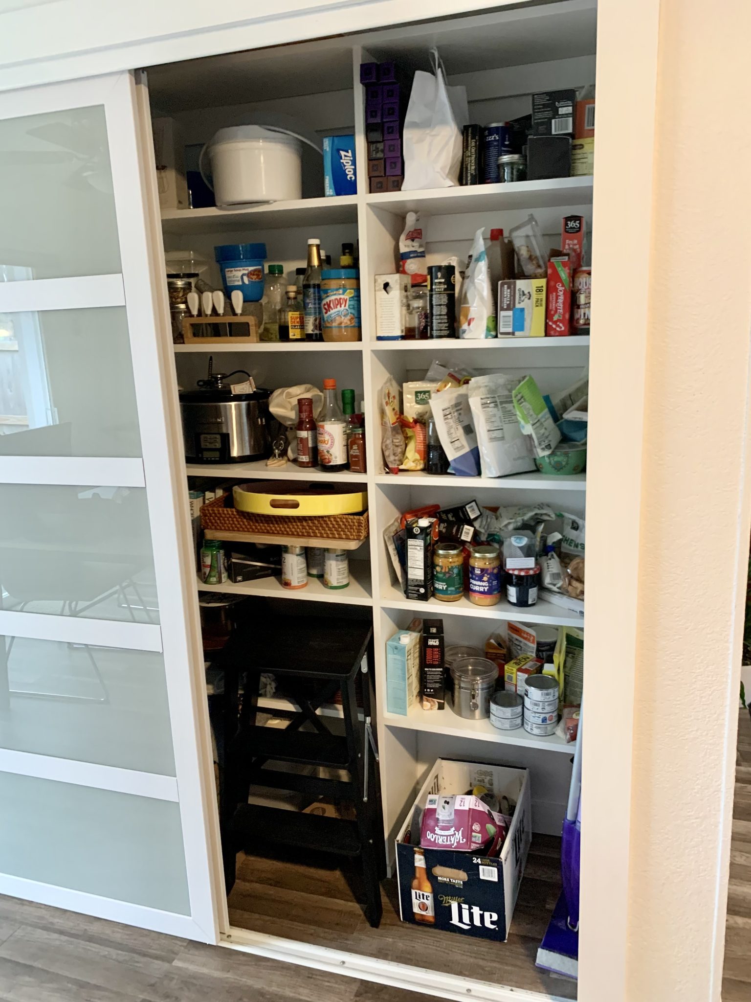 Pantry before