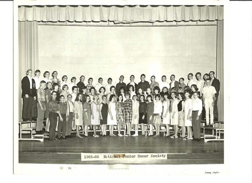 1965 -66 National Junior Honor Society at Rosemont
