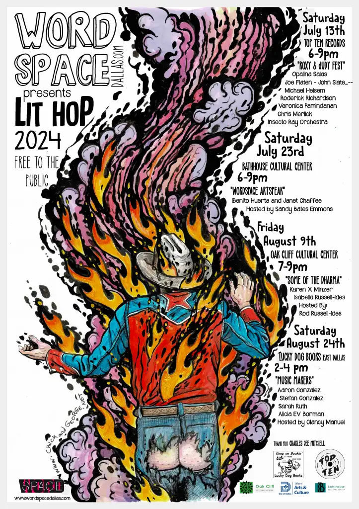 Dallas Lit Hop 2024 Features Events At Top Ten Records And Oak Cliff ...