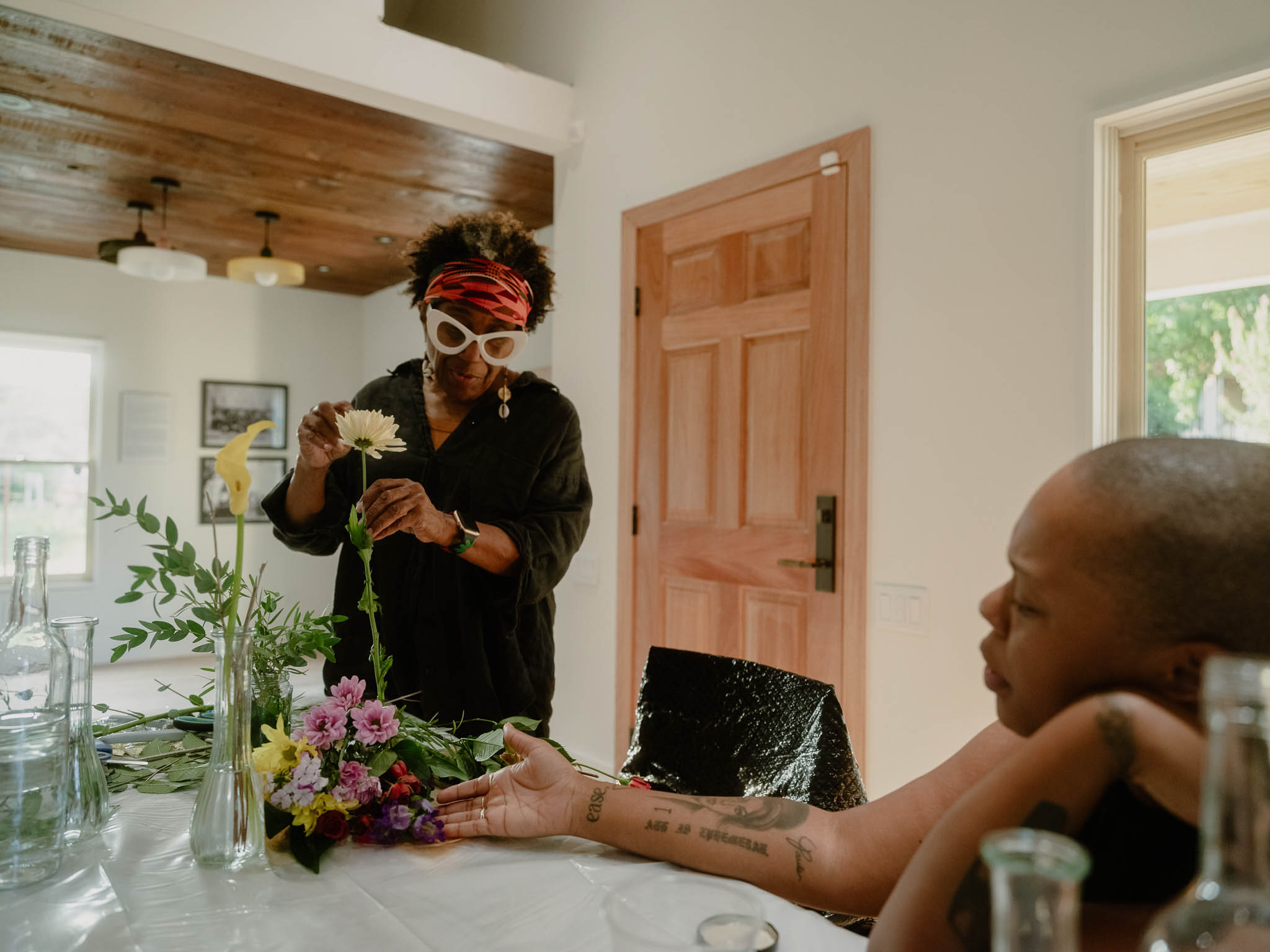 floral workshop Marion Marshall