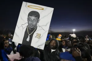 KERA: Family, friends gather at vigil to honor Zeethewizard, killed during New Year’s shooting