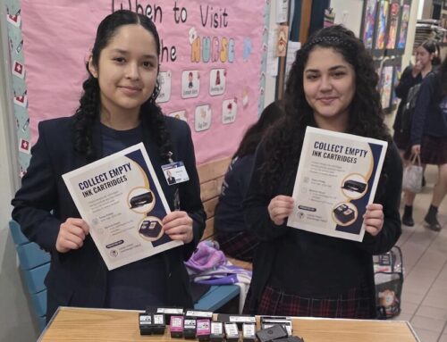 Oak Cliff senior helps collect donations for her peers