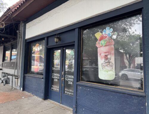 Tipsy Scoop to replace Poets Books Bishop Arts location