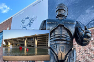 KERA: RoboCop screening at Texas Theatre to spotlight Dallas City Hall preservation efforts
