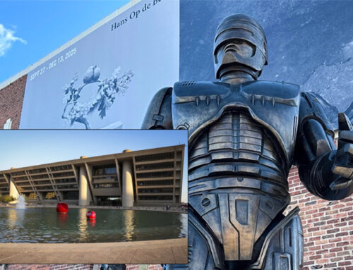 KERA: RoboCop screening at Texas Theatre to spotlight Dallas City Hall preservation efforts